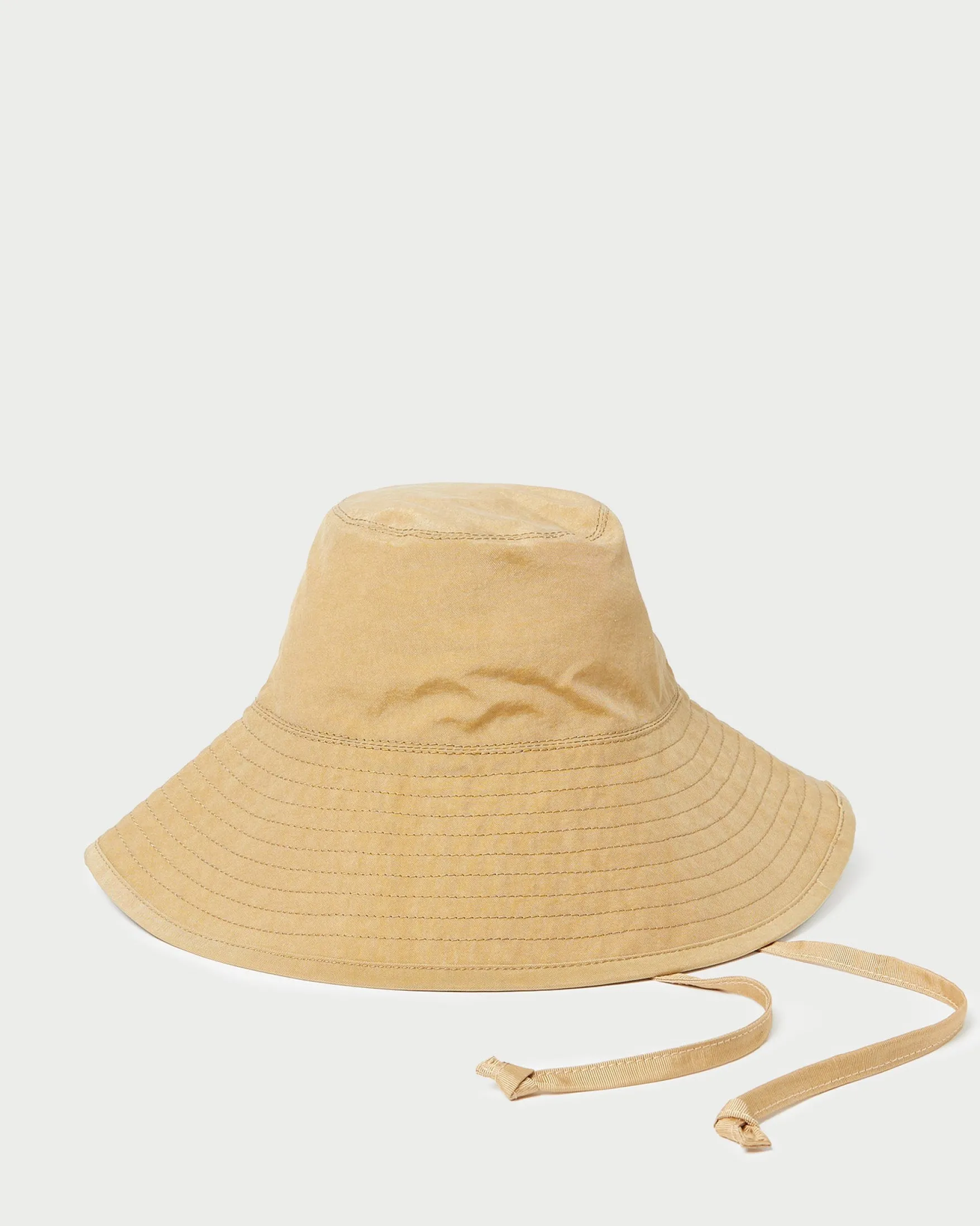 Sale Hannah Parchment Nylon Bucket Hat Casual Staples|Vacation Shop