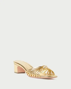 Clearance Hazel Leather Knot Mule FOR THE GUESTS|FOR THE BRIDE