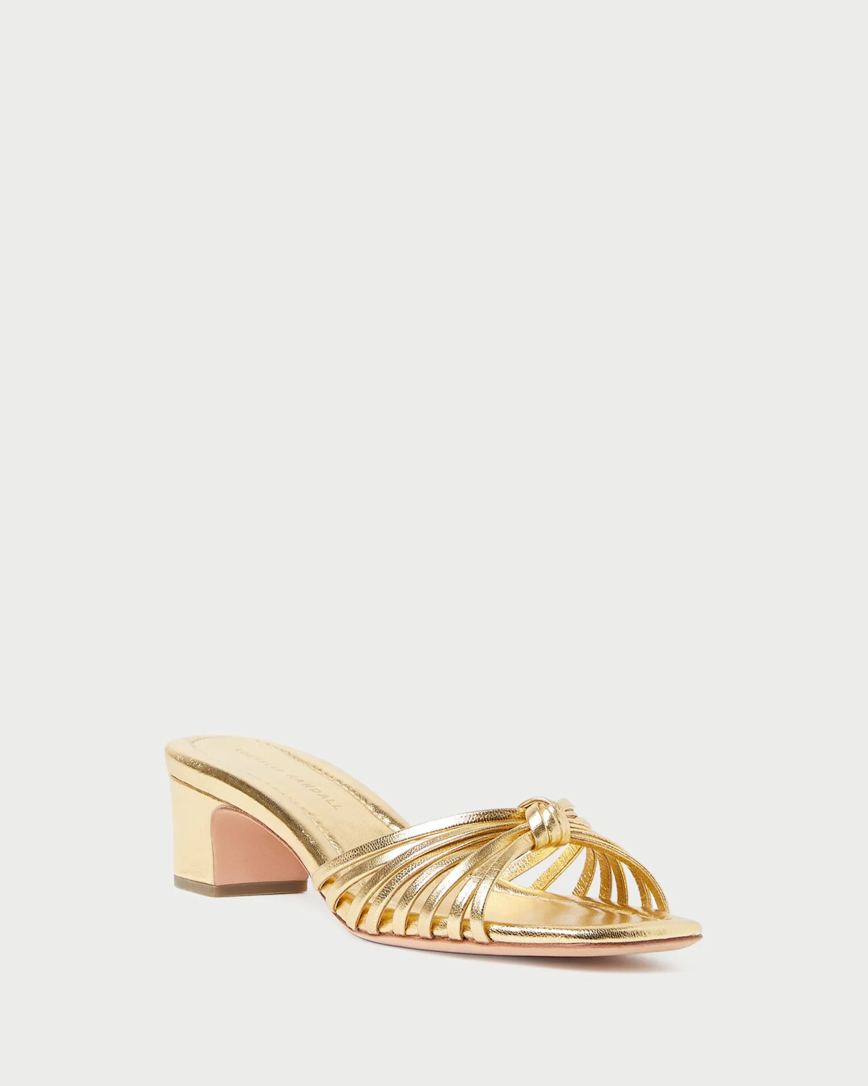 Clearance Hazel Leather Knot Mule FOR THE GUESTS|FOR THE BRIDE