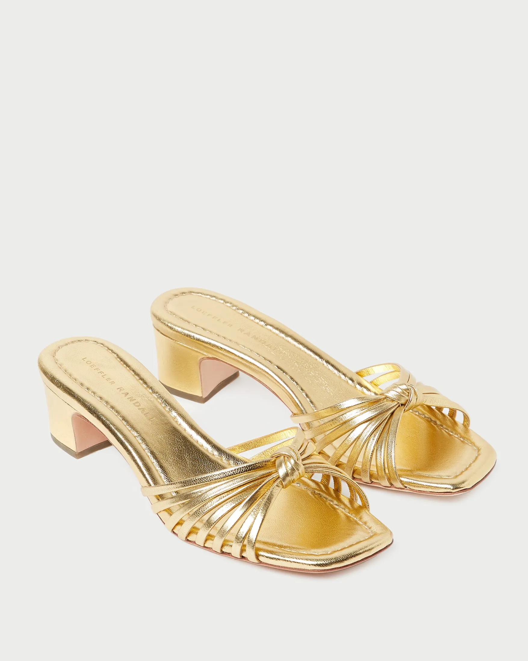 Clearance Hazel Leather Knot Mule FOR THE GUESTS|FOR THE BRIDE