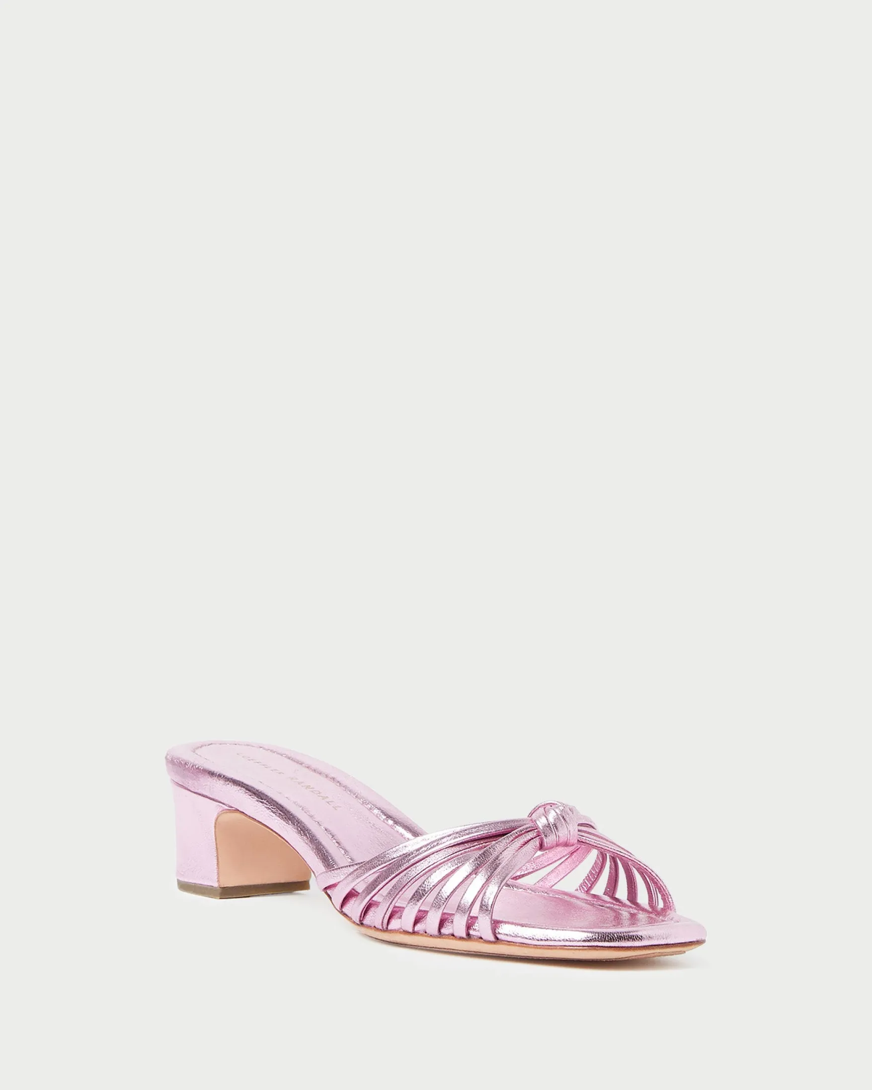 Clearance Hazel Leather Knot Mule FOR THE GUESTS|FOR THE BRIDE