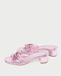 Clearance Hazel Leather Knot Mule FOR THE GUESTS|FOR THE BRIDE