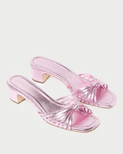 New Hazel Leather Knot Mule FOR THE GUESTS|FOR THE BRIDE