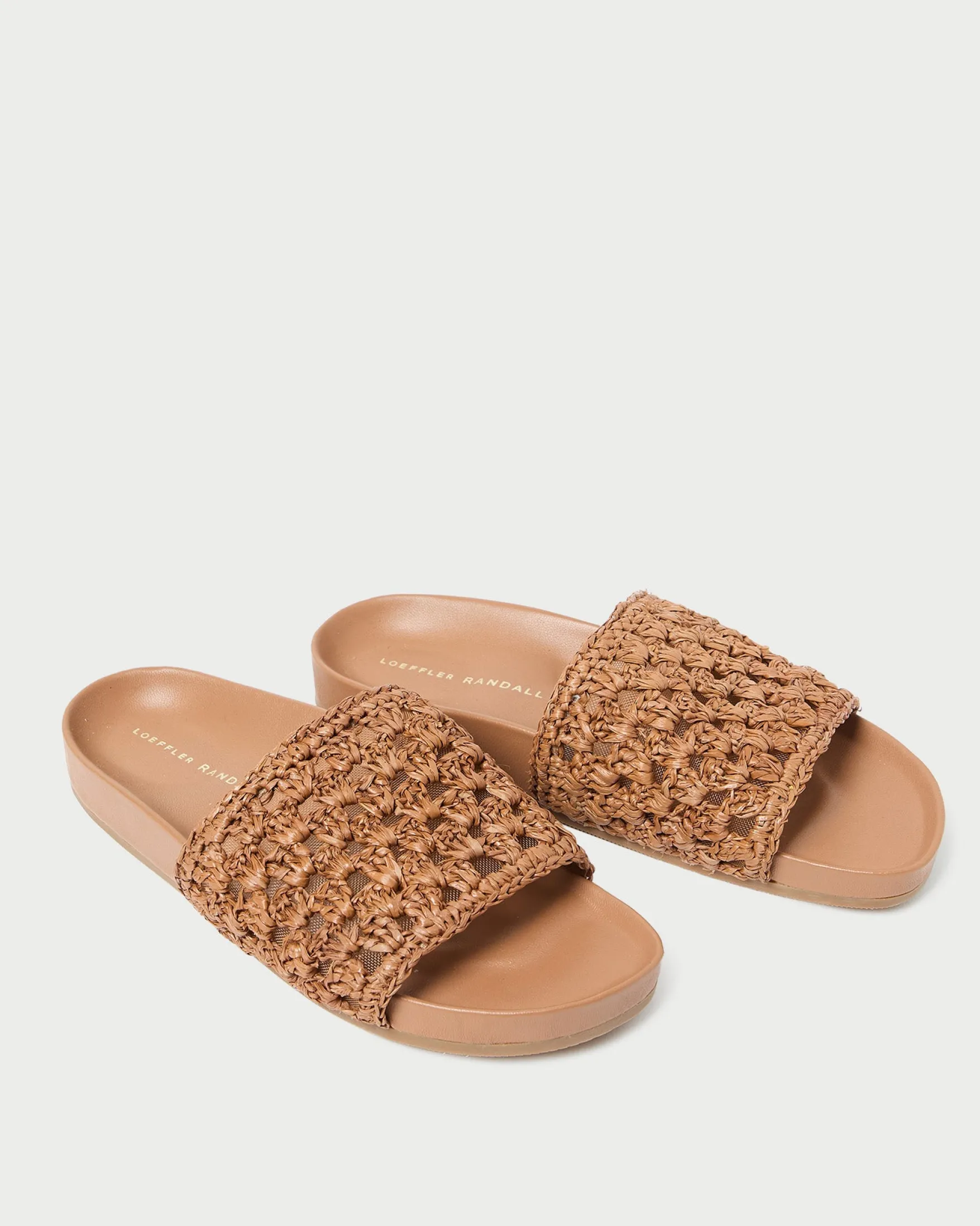 Outlet Henri Crochet Leather Sandal Jessie Loves|Flat Sandals