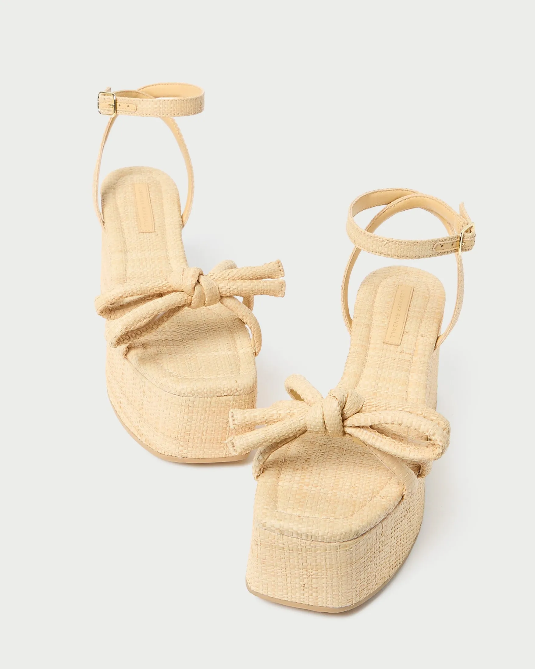 Online Hudson Natural Raffia Platform Sandal Vacation Shop|Flat Sandals