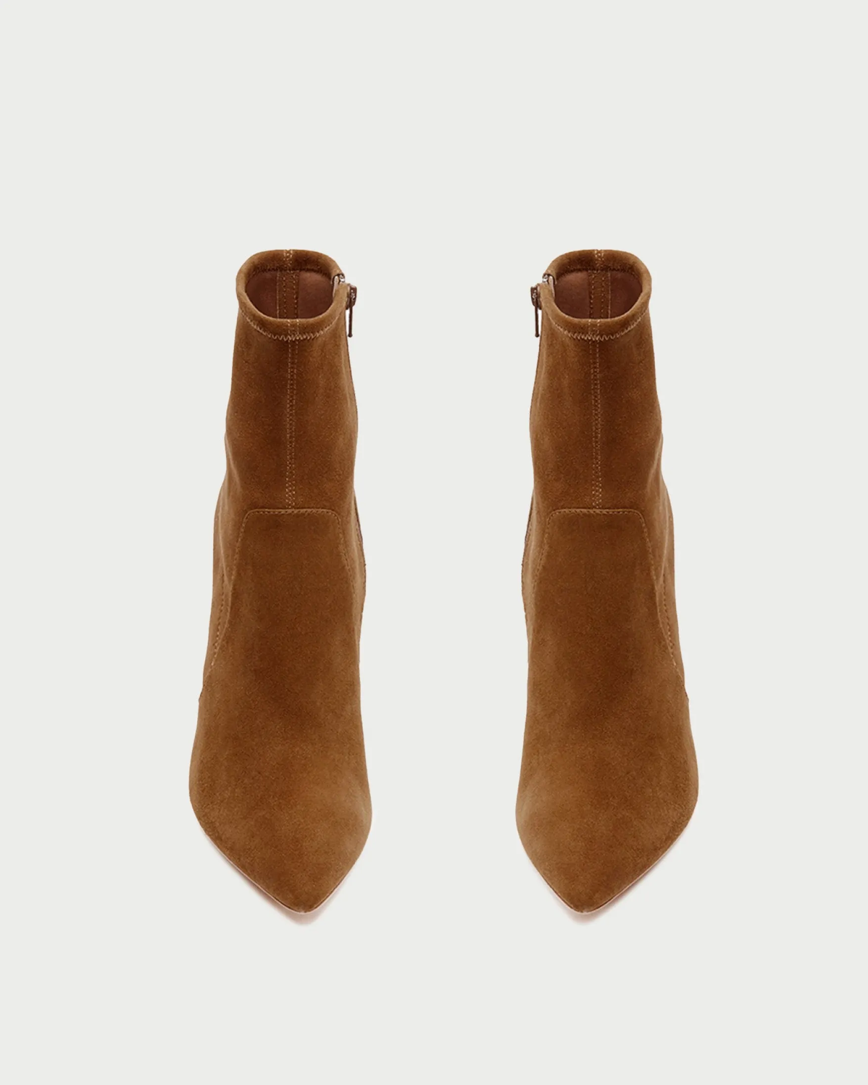 Online Isla Suede Slim Ankle Bootie Boots