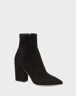 Online Isla Suede Slim Ankle Bootie Boots