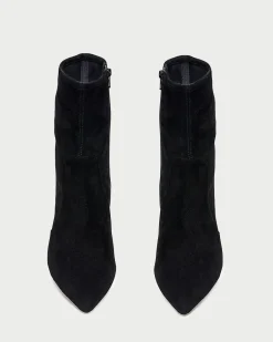 Online Isla Suede Slim Ankle Bootie Boots