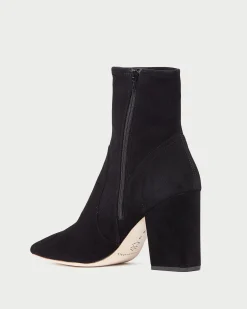 Online Isla Suede Slim Ankle Bootie Boots