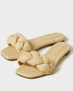 Discount Joanna Braided Sandal Flat Sandals