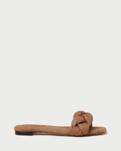Discount Joanna Braided Sandal Flat Sandals