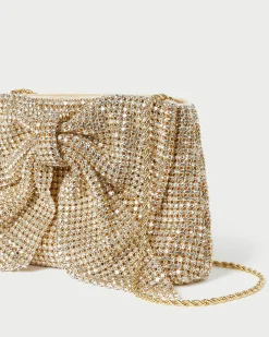 Sale Jolene Gold Diamanté Bow Clutch FOR THE BRIDE|Clutches