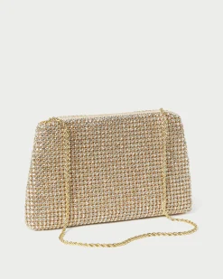 Sale Jolene Gold Diamanté Bow Clutch FOR THE BRIDE|Clutches