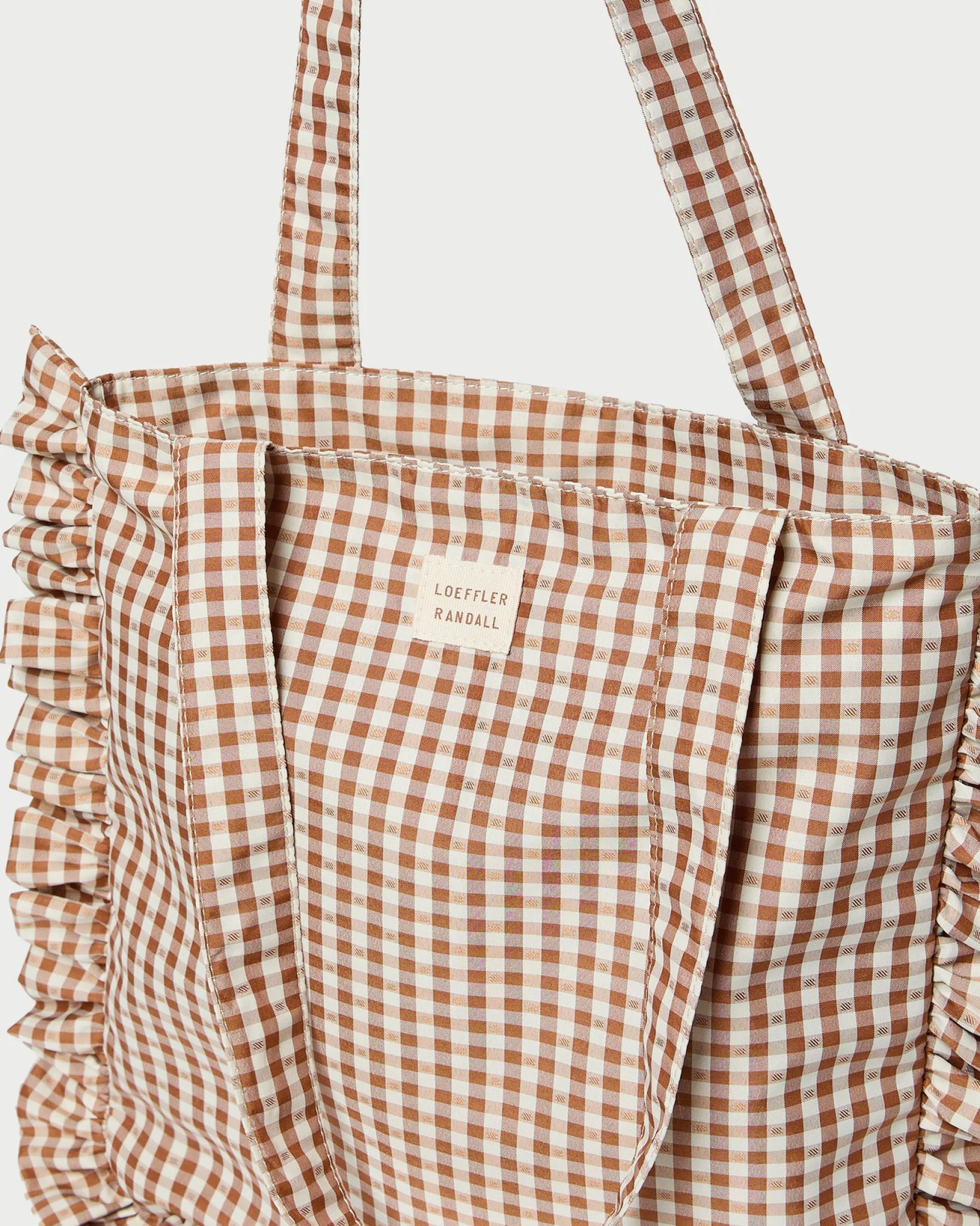 Justine Ruffle Tote Totes