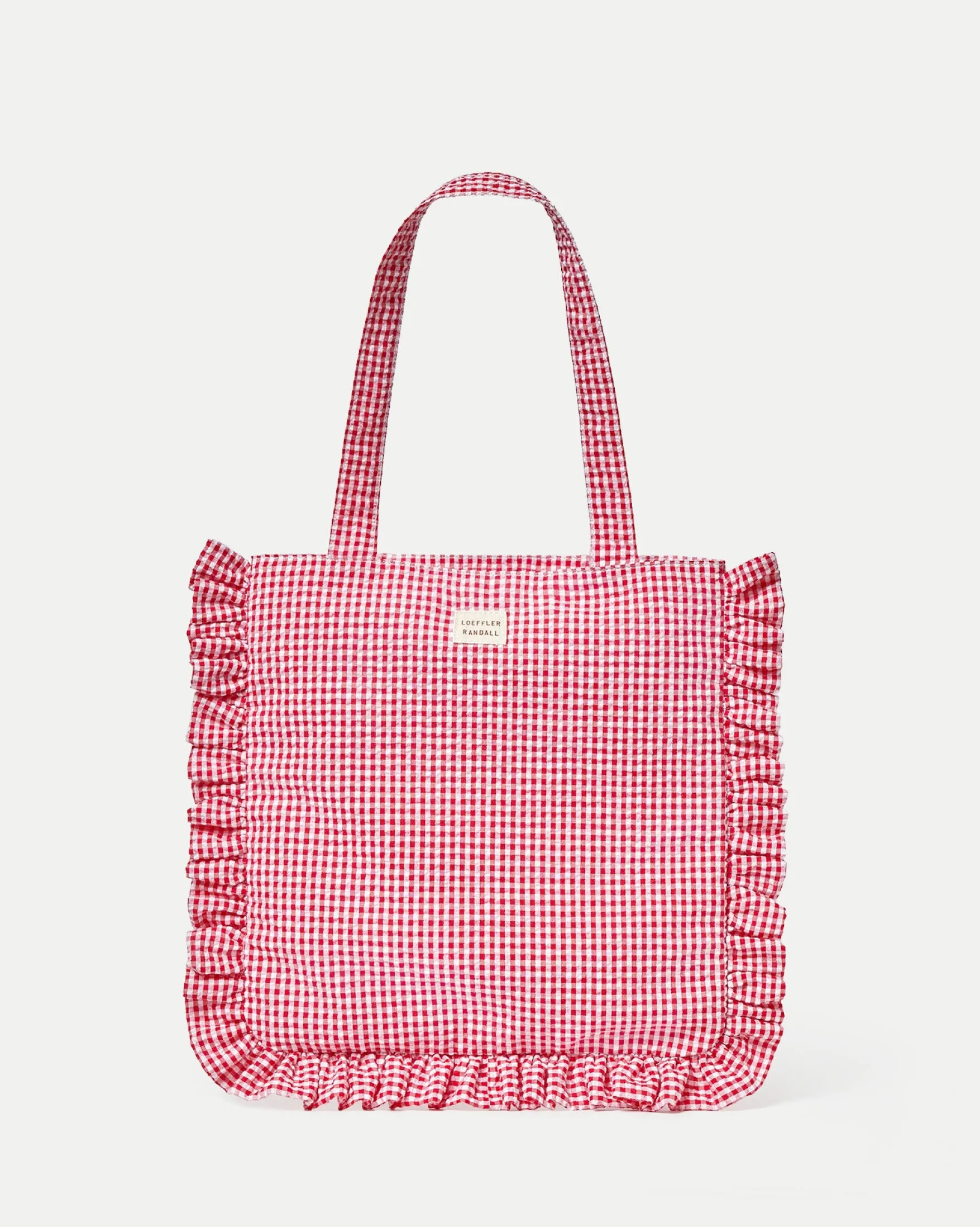 Justine Ruffle Tote Totes