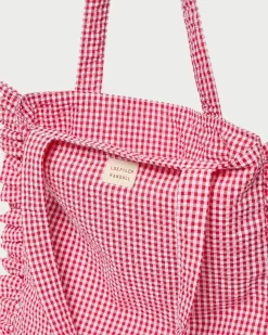 Sale Justine Ruffle Tote Totes