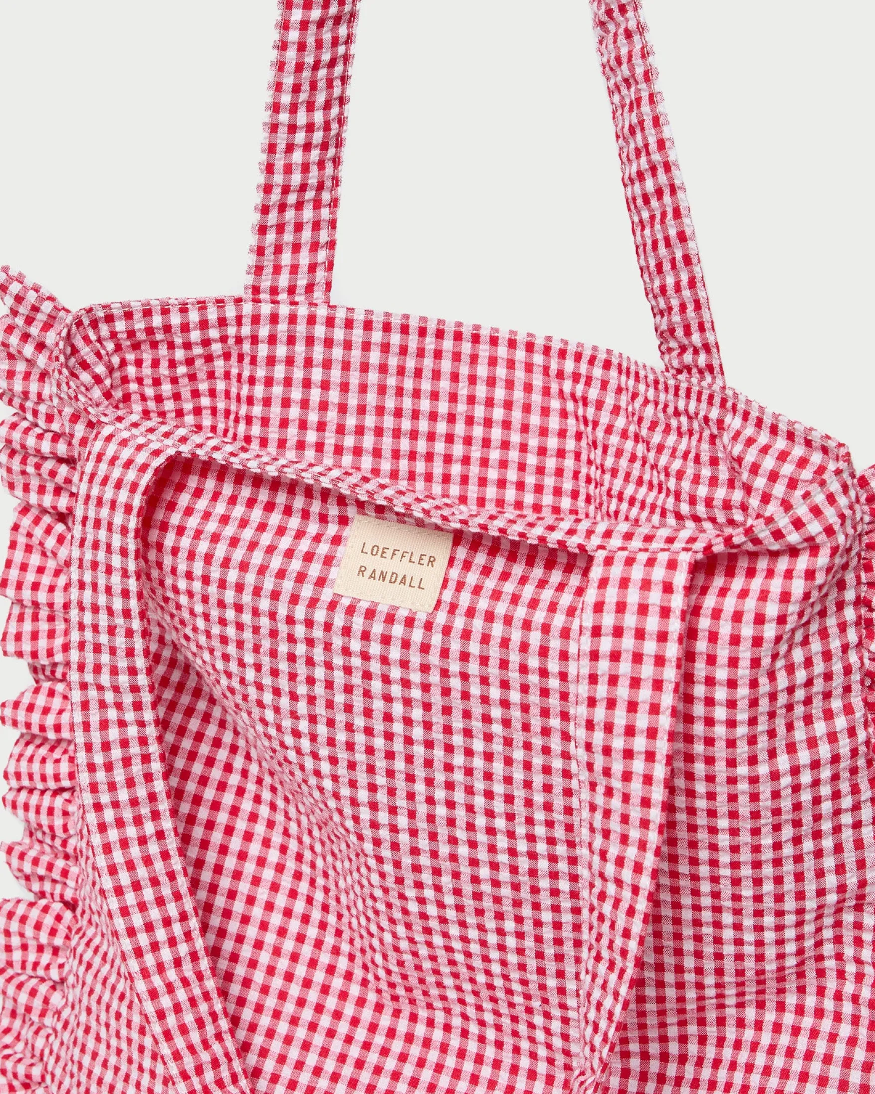 Sale Justine Ruffle Tote Totes