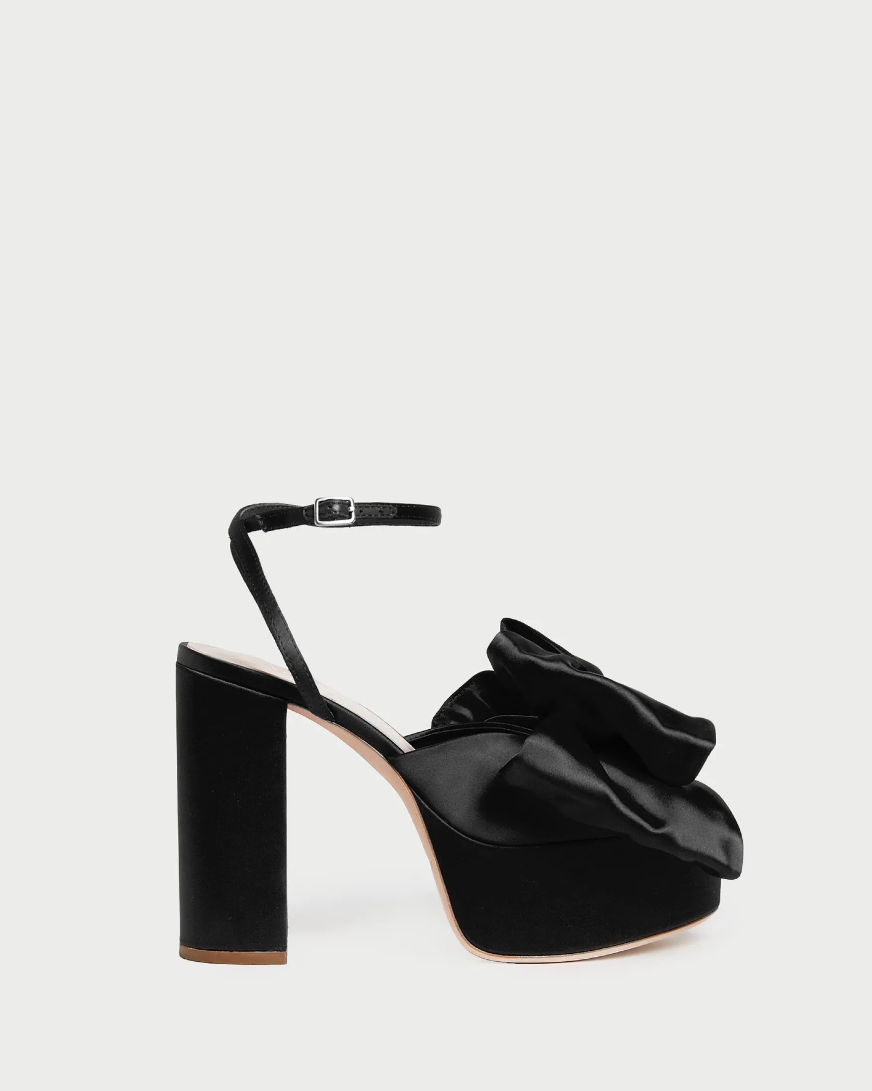 Online Kiki Satin Platform Sandal FOR THE BRIDE|Heeled Sandals