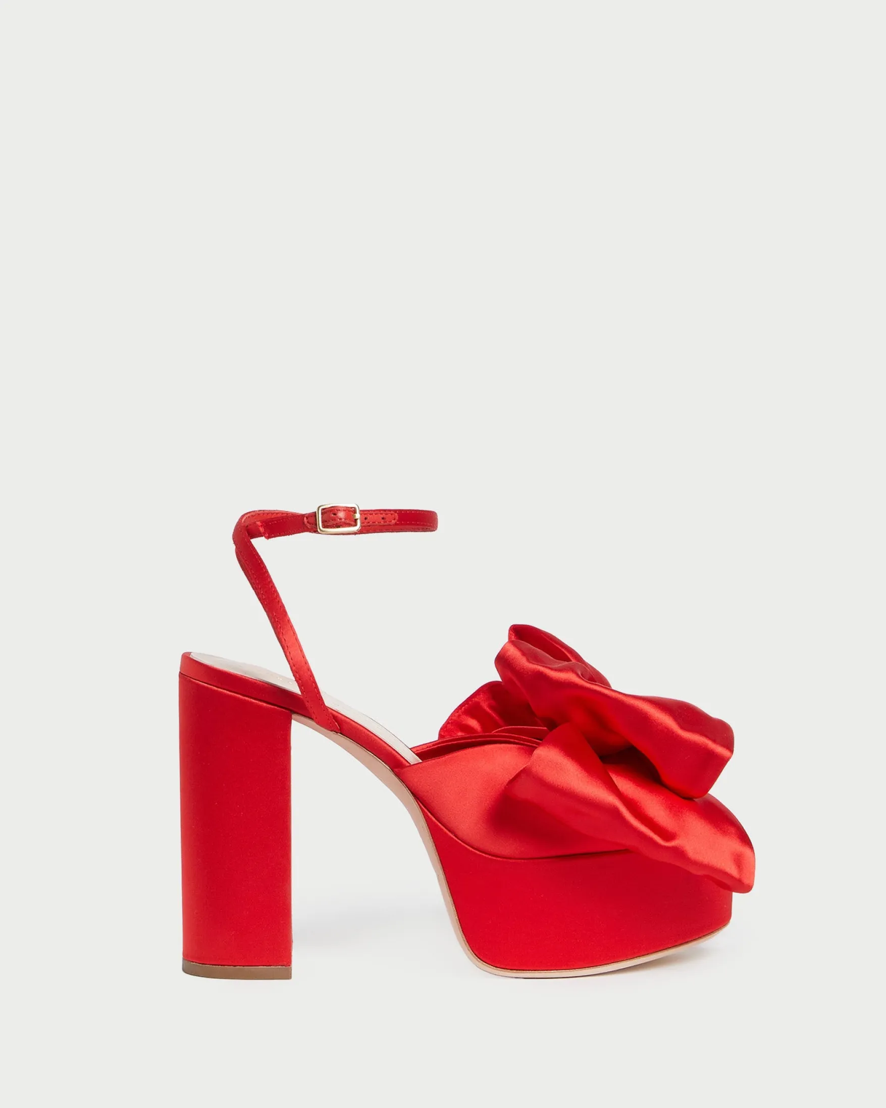 Online Kiki Satin Platform Sandal FOR THE BRIDE|Heeled Sandals
