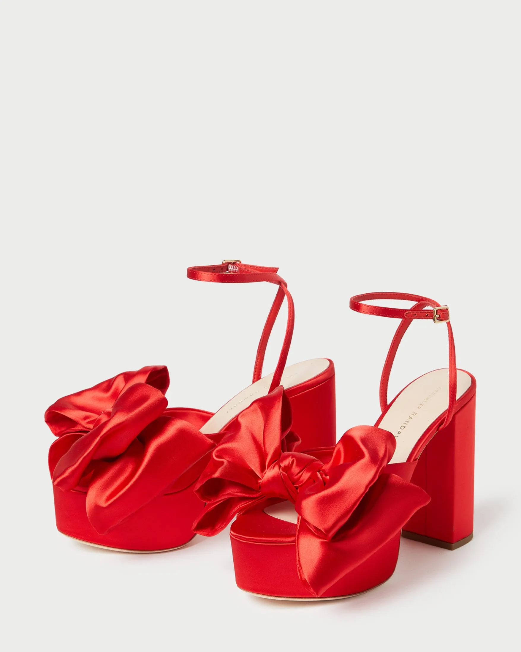 Online Kiki Satin Platform Sandal FOR THE BRIDE|Heeled Sandals