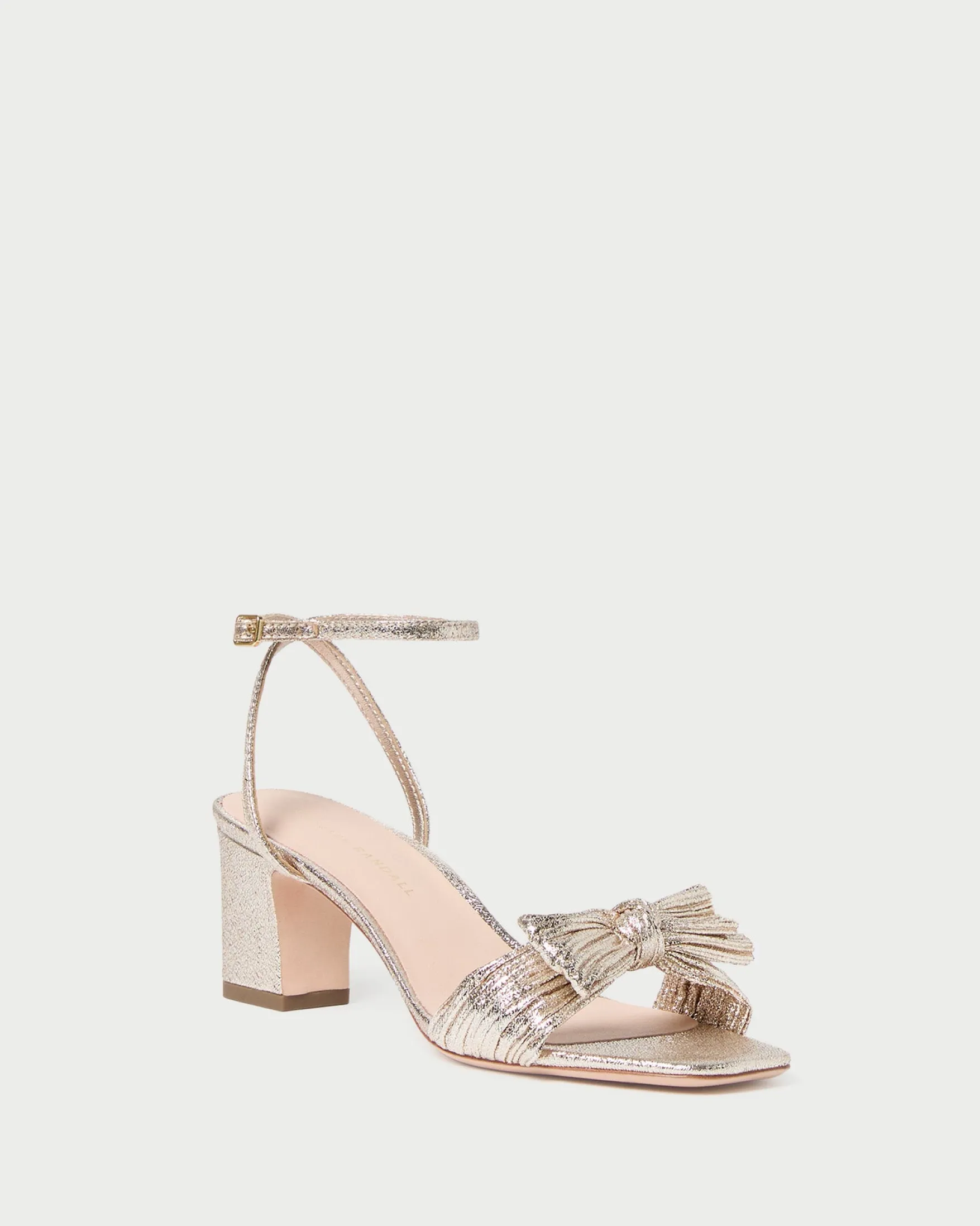 Outlet Kimora Pleated Bow Heel Event Essentials|Heeled Sandals