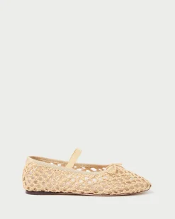 Best Leonie Natural Crochet Ballet Flat Casual Staples|Vacation Shop