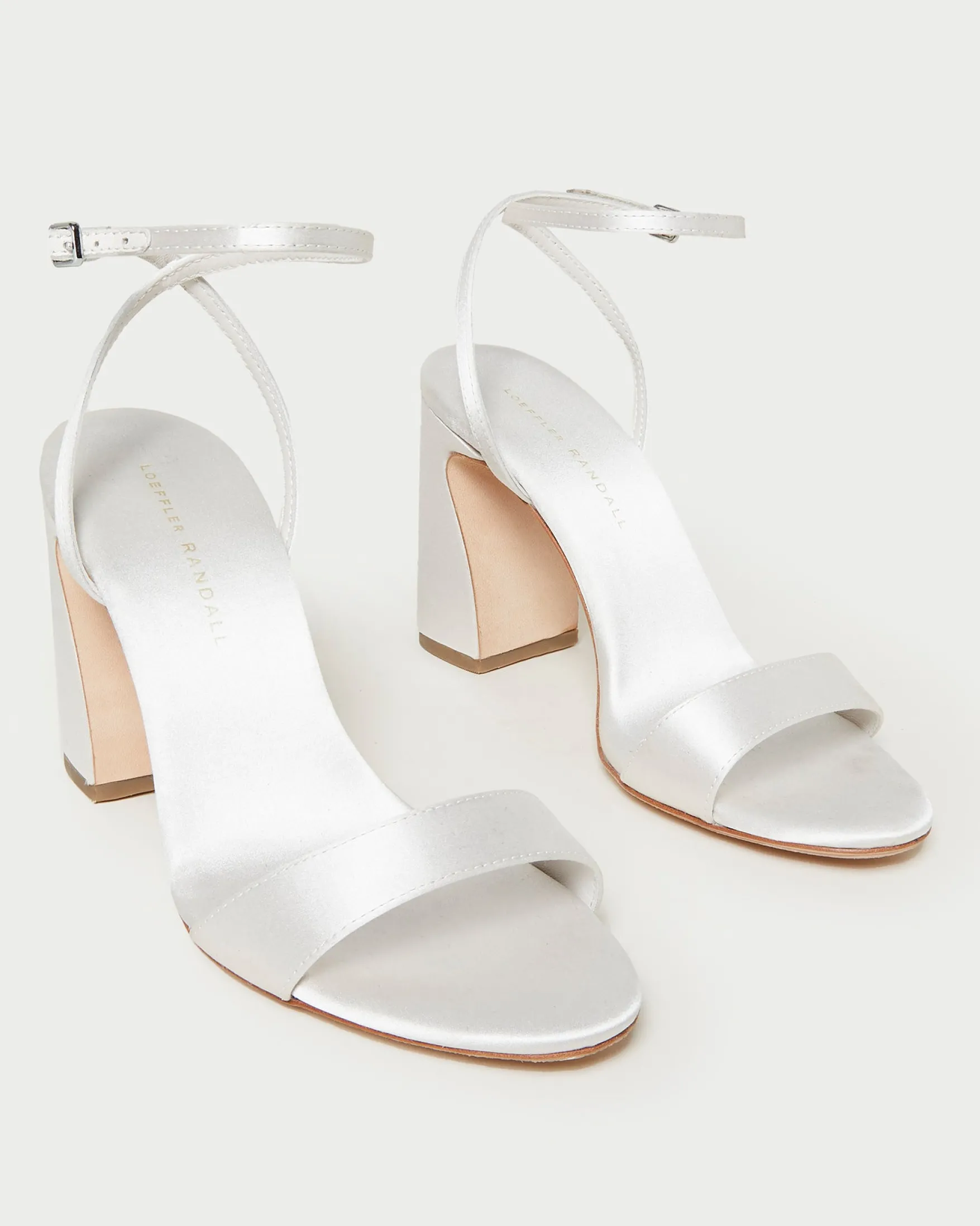 Outlet Malia Curved-Heel Sandal SOMETHING BLUE|FOR THE BRIDE