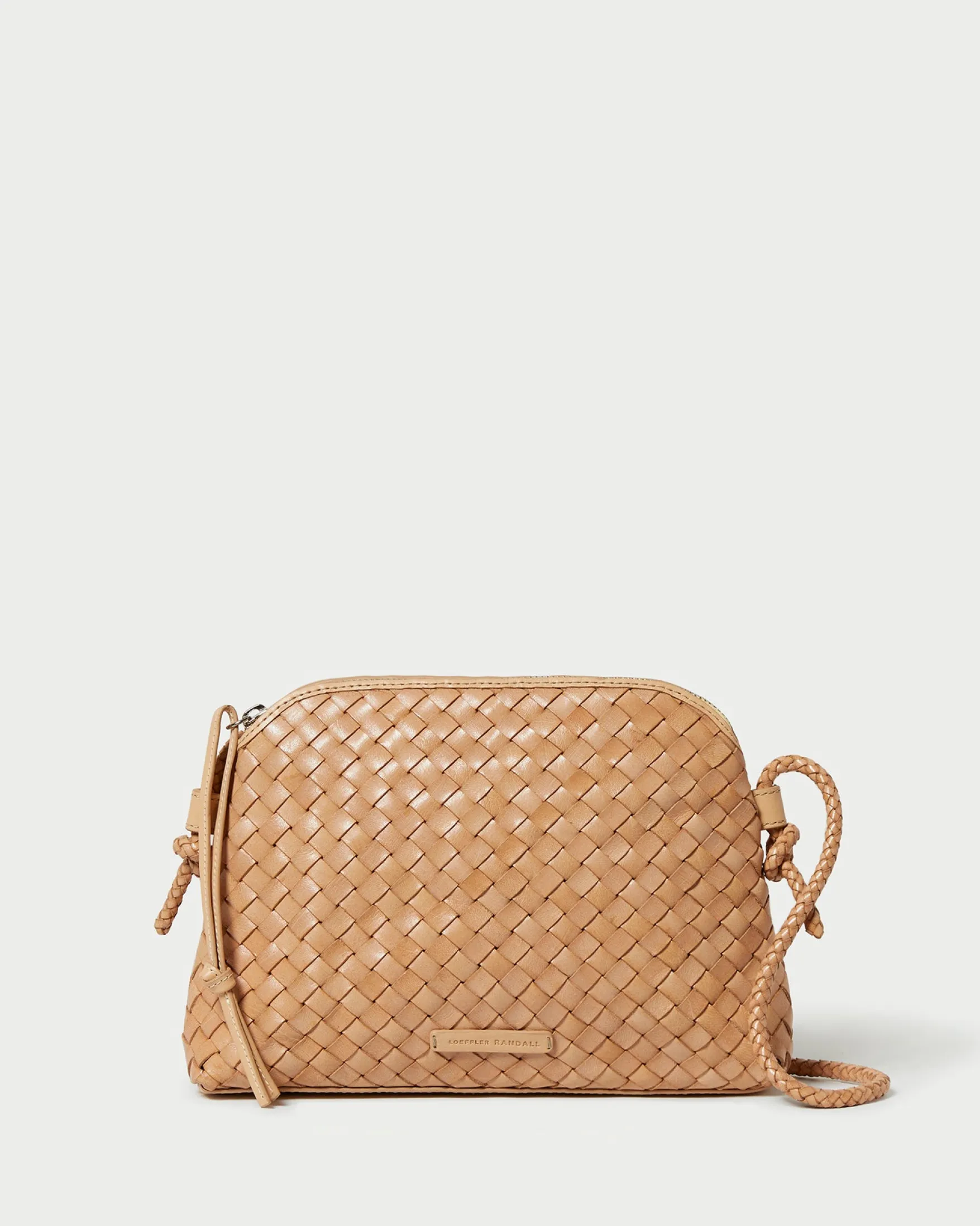 Outlet Mallory Brown Woven Crossbody Casual Staples|Vacation Shop