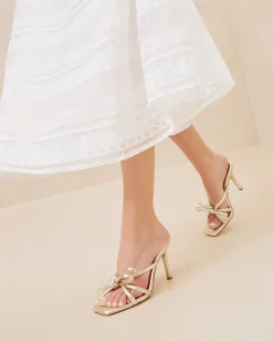 Discount Margi Bow Heel FOR THE BRIDE|Heeled Sandals