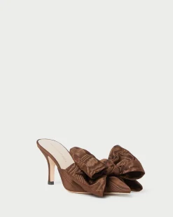 Clearance Margot Moiré Bow Mule FOR THE BRIDE|Pumps & Mules