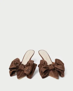 Clearance Margot Moiré Bow Mule FOR THE BRIDE|Pumps & Mules