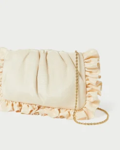 Clearance Mavis Moiré Ruffle Clutch Event Essentials|Vacation Shop