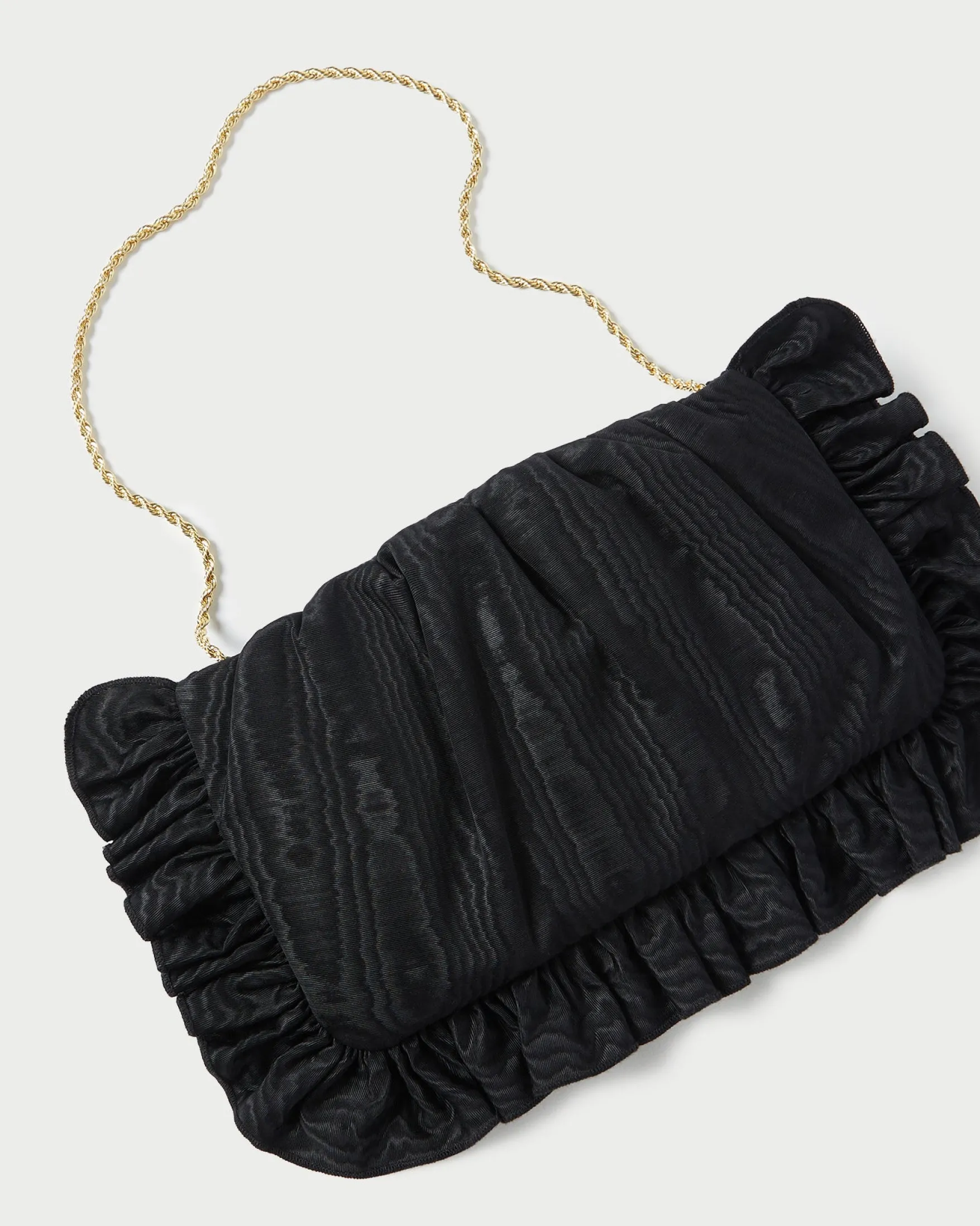 Clearance Mavis Moiré Ruffle Clutch Event Essentials|Vacation Shop