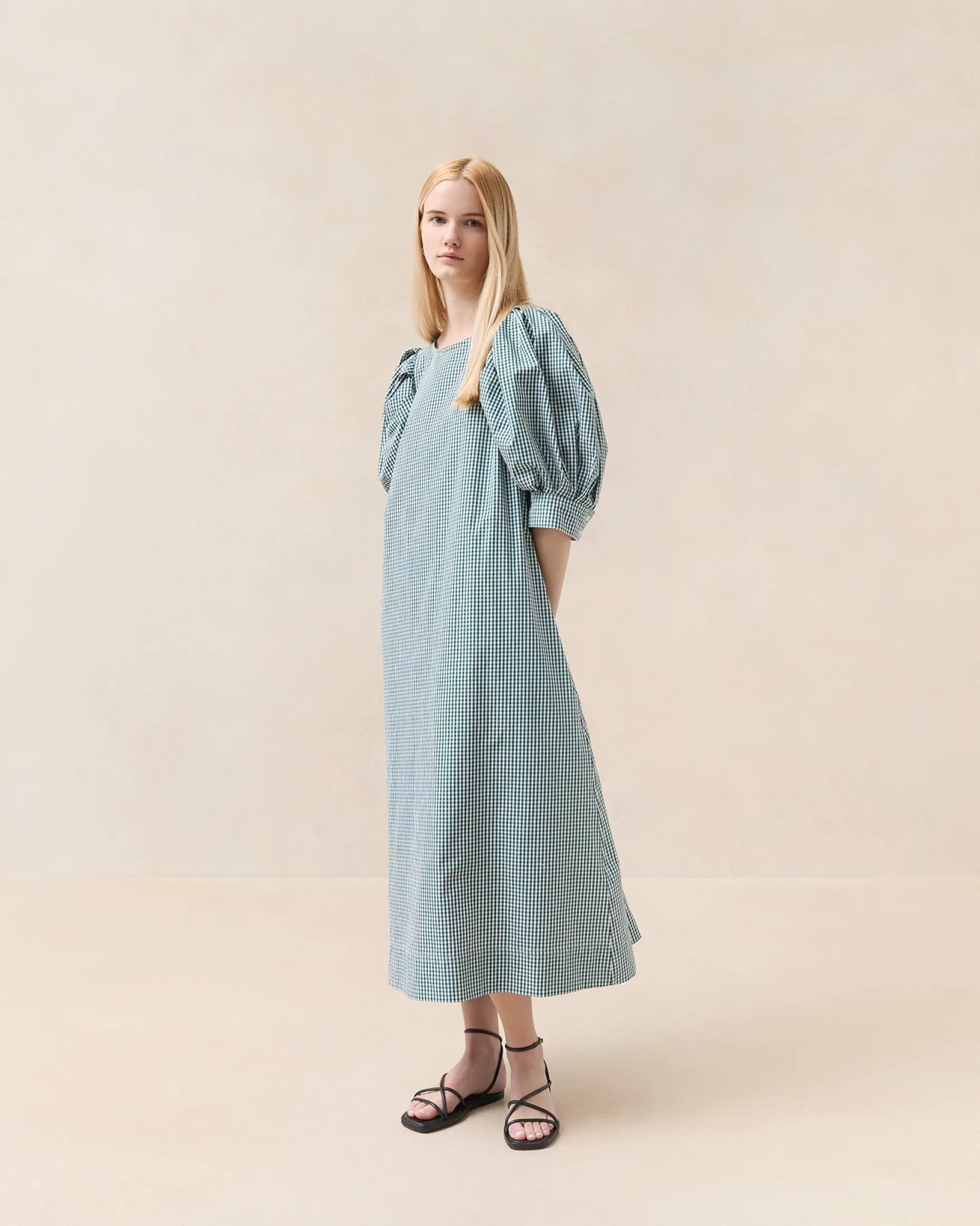 New Maxwell Green Gingham Dress Dresses