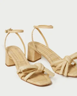 Online Mikel Bow Mid-Heel Sandal SOMETHING BLUE|FOR THE GUESTS