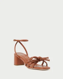 Online Mikel Bow Mid-Heel Sandal SOMETHING BLUE|FOR THE GUESTS