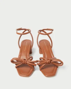 Online Mikel Bow Mid-Heel Sandal SOMETHING BLUE|FOR THE GUESTS