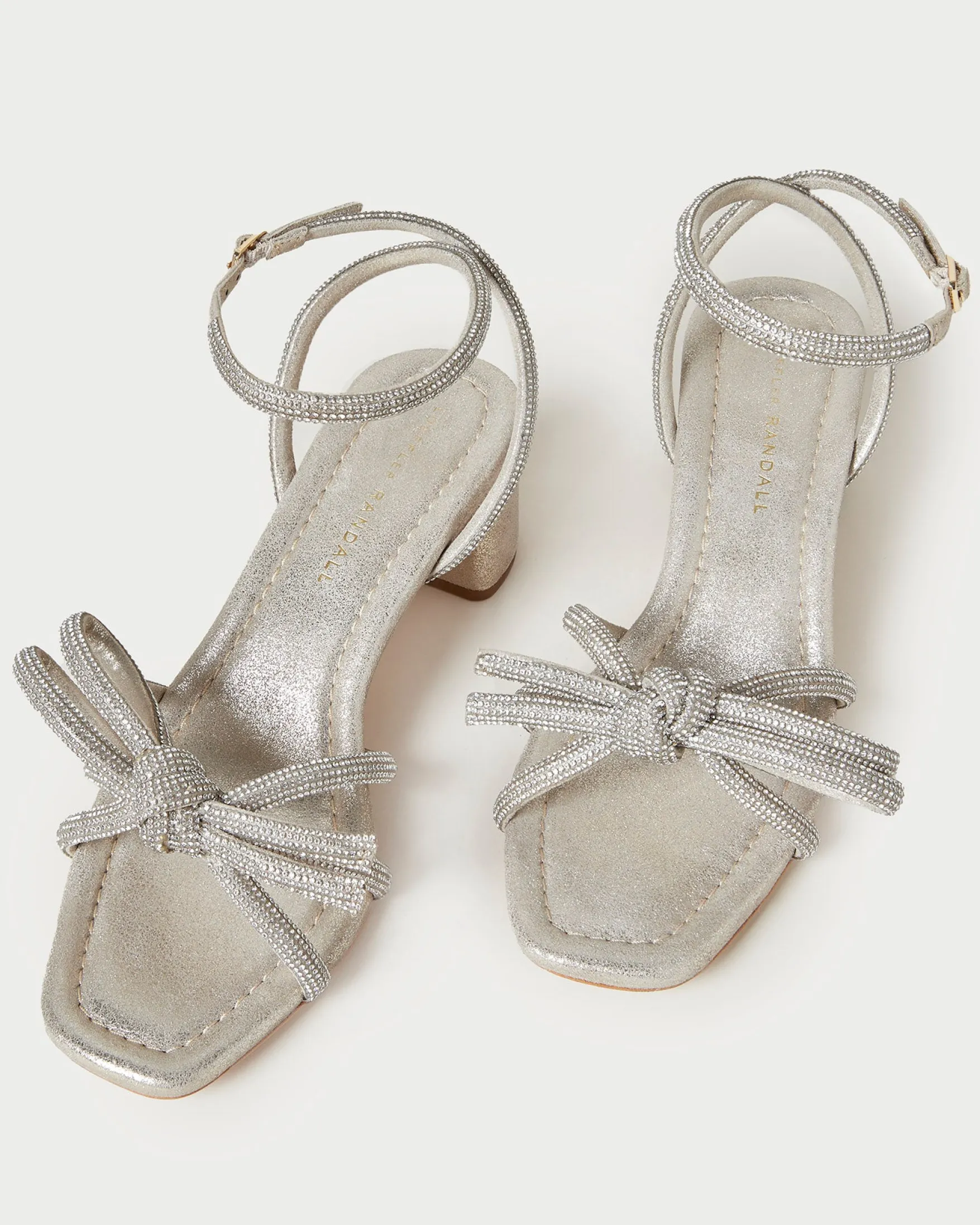 Clearance Mikel Bow Mid-Heel Sandal FOR THE GUESTS|FOR THE BRIDE