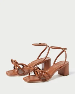 Clearance Mikel Bow Mid-Heel Sandal FOR THE GUESTS|FOR THE BRIDE