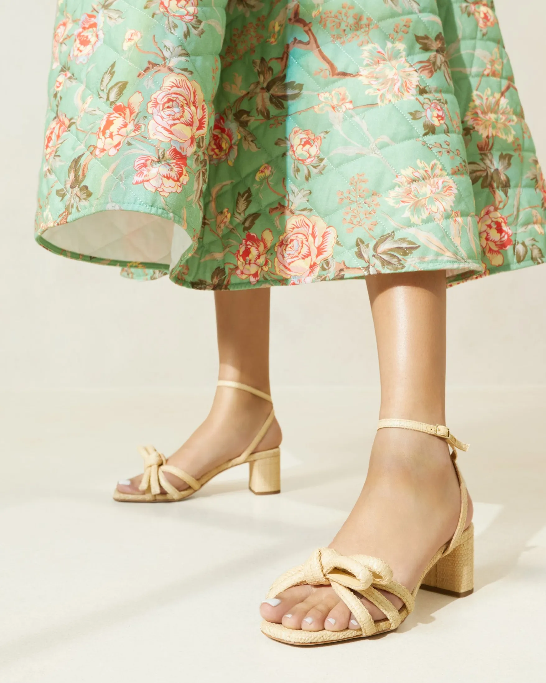 Best Mikel Bow Mid-Heel Sandal FOR THE BRIDE|Casual Staples