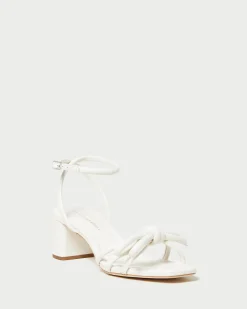 Sale Mikel Bow Mid-Heel Sandal SOMETHING BLUE|FOR THE BRIDE