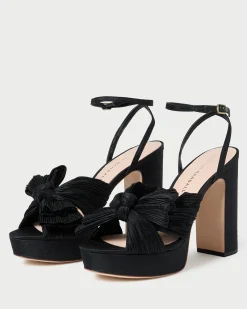 Outlet Natalia Platform Bow Heel FOR THE BRIDE|Heeled Sandals