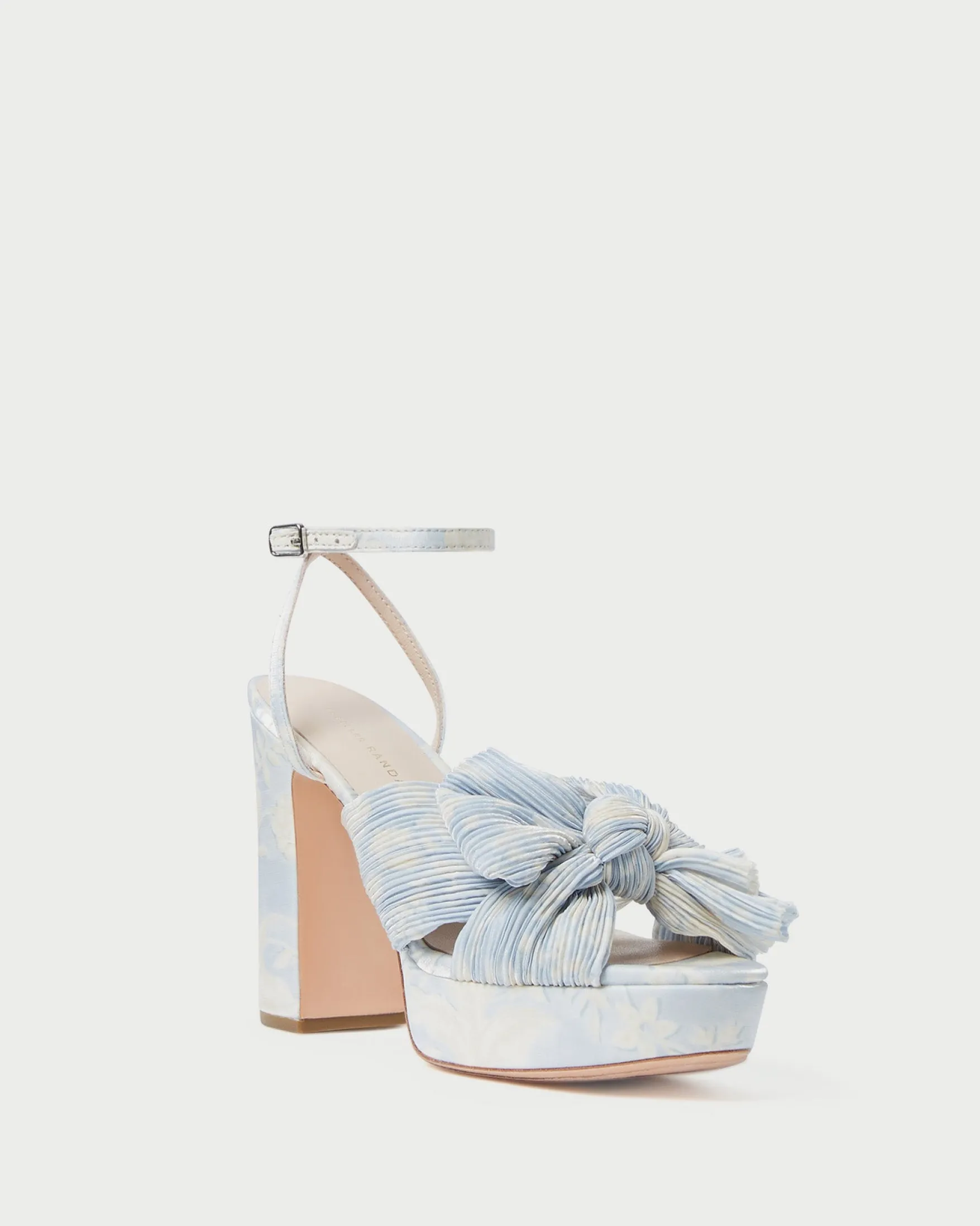 Outlet Natalia Platform Bow Heel FOR THE BRIDE|Heeled Sandals