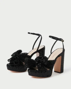 Sale Natalia Platform Bow Heel FOR THE GUESTS|FOR THE BRIDE