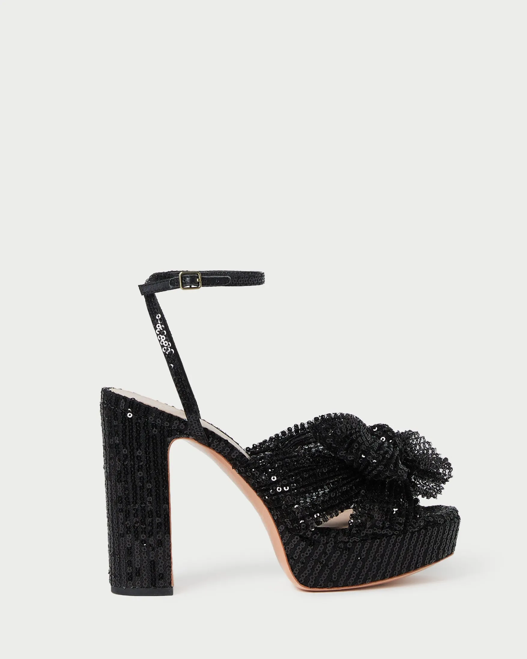New Natalia Platform Bow Heel SOMETHING BLUE|FOR THE BRIDE