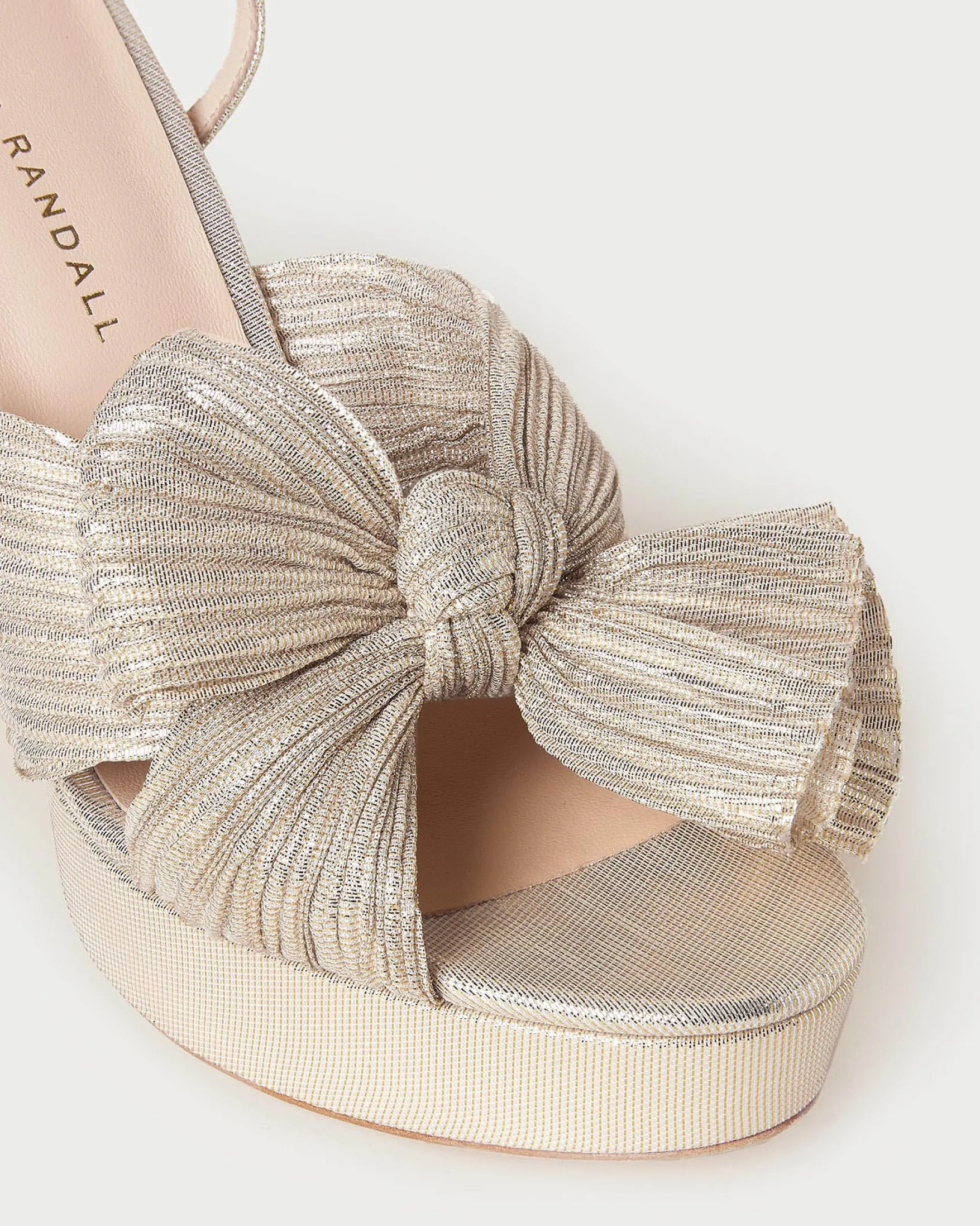 New Natalia Platform Bow Heel SOMETHING BLUE|FOR THE BRIDE