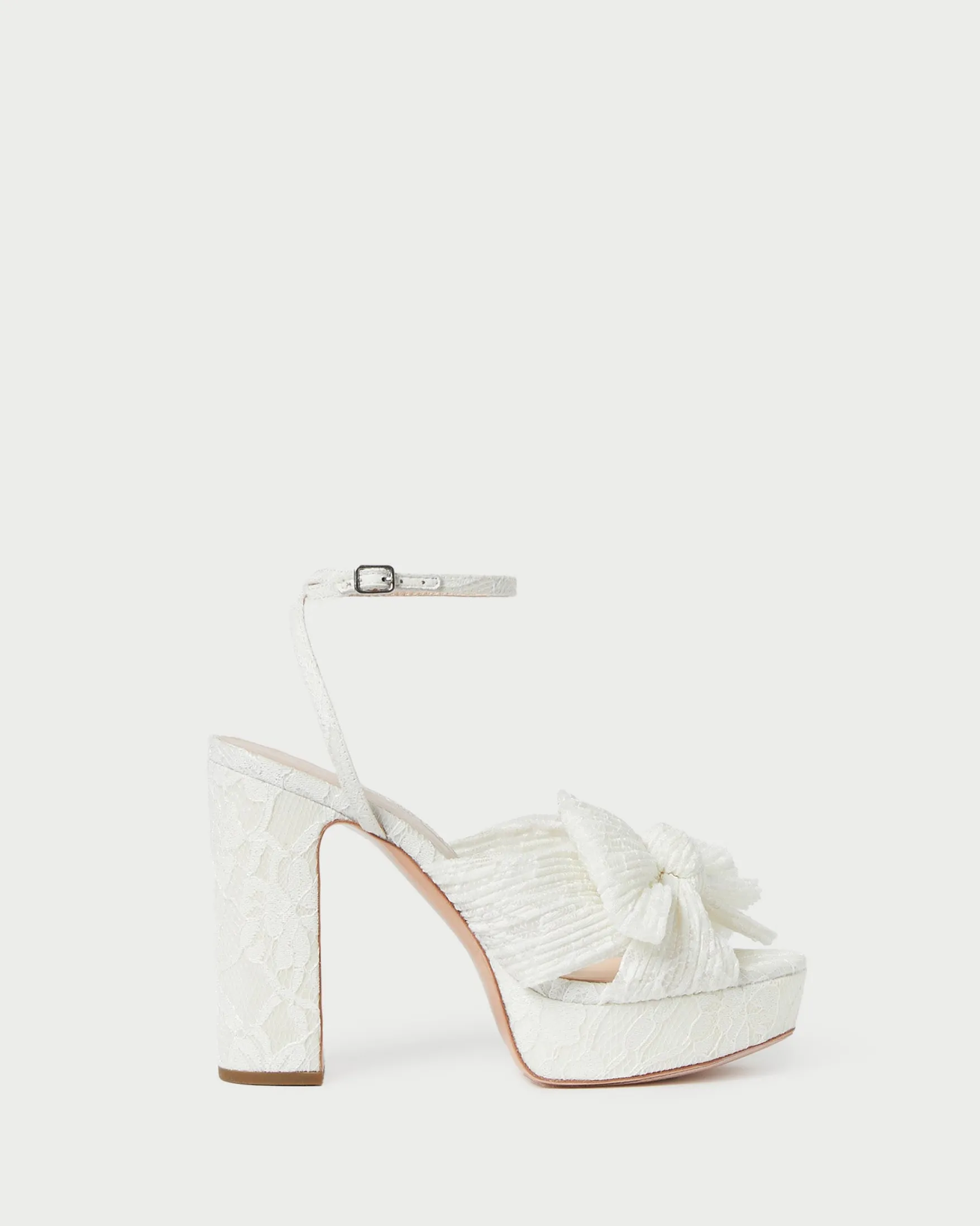 New Natalia Platform Bow Heel SOMETHING BLUE|FOR THE BRIDE