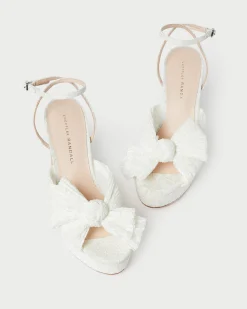 New Natalia Platform Bow Heel FOR THE BRIDE|Heeled Sandals