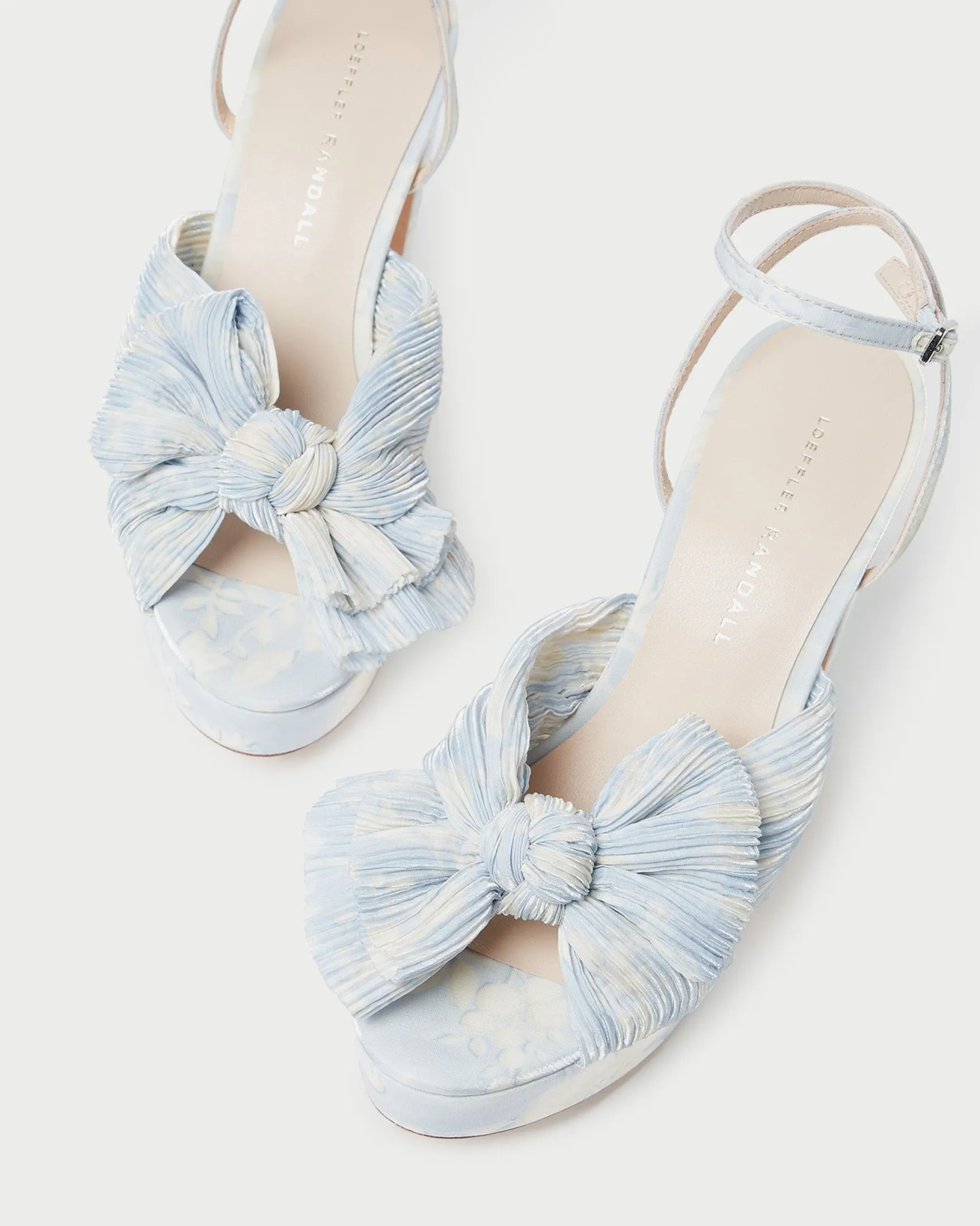 New Natalia Platform Bow Heel FOR THE BRIDE|Heeled Sandals