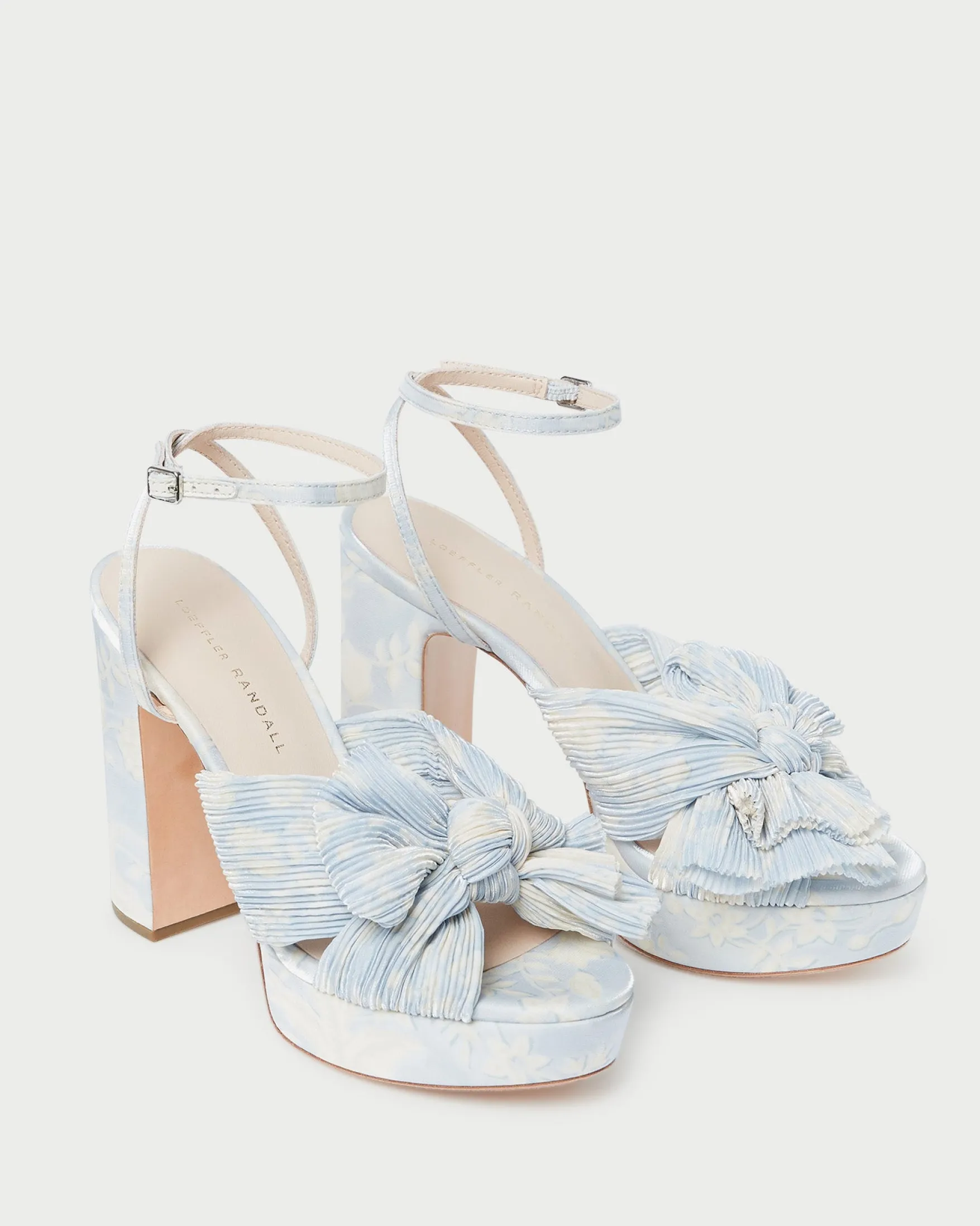 New Natalia Platform Bow Heel FOR THE BRIDE|Heeled Sandals